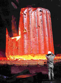 Large Steel Ingot Reheating Furnace for Free Forging