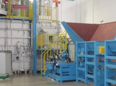 Vibration type metal recovery system (dross back)