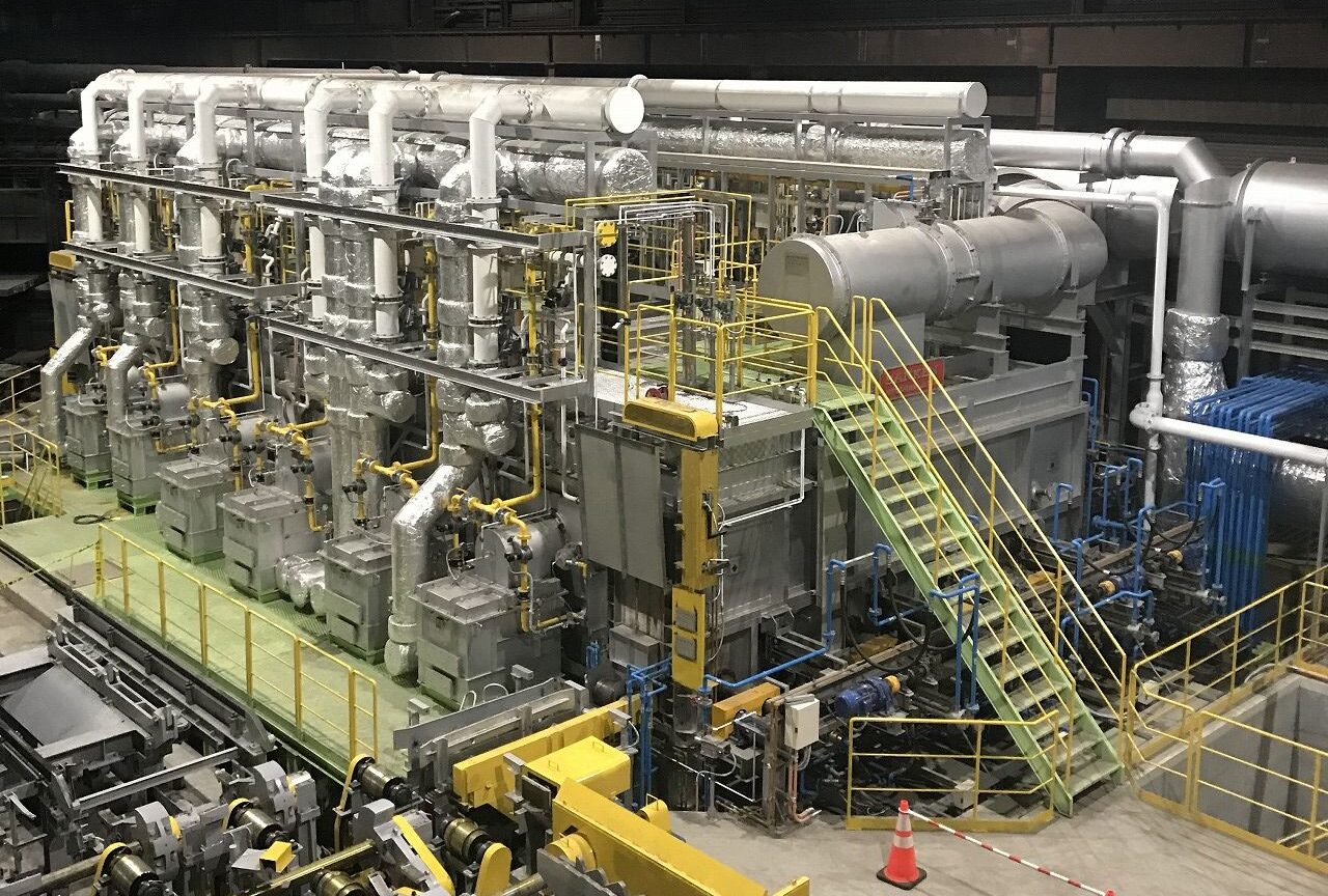 Continuous Type Heating Furnace for Steel and Special Steel